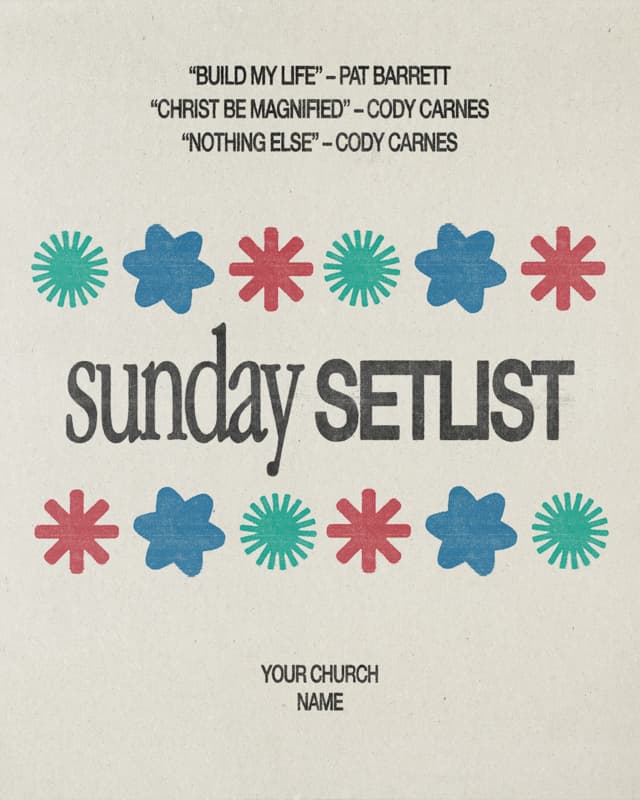 Worship Set Posts