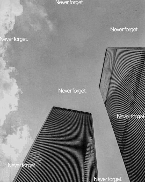 Never forget.