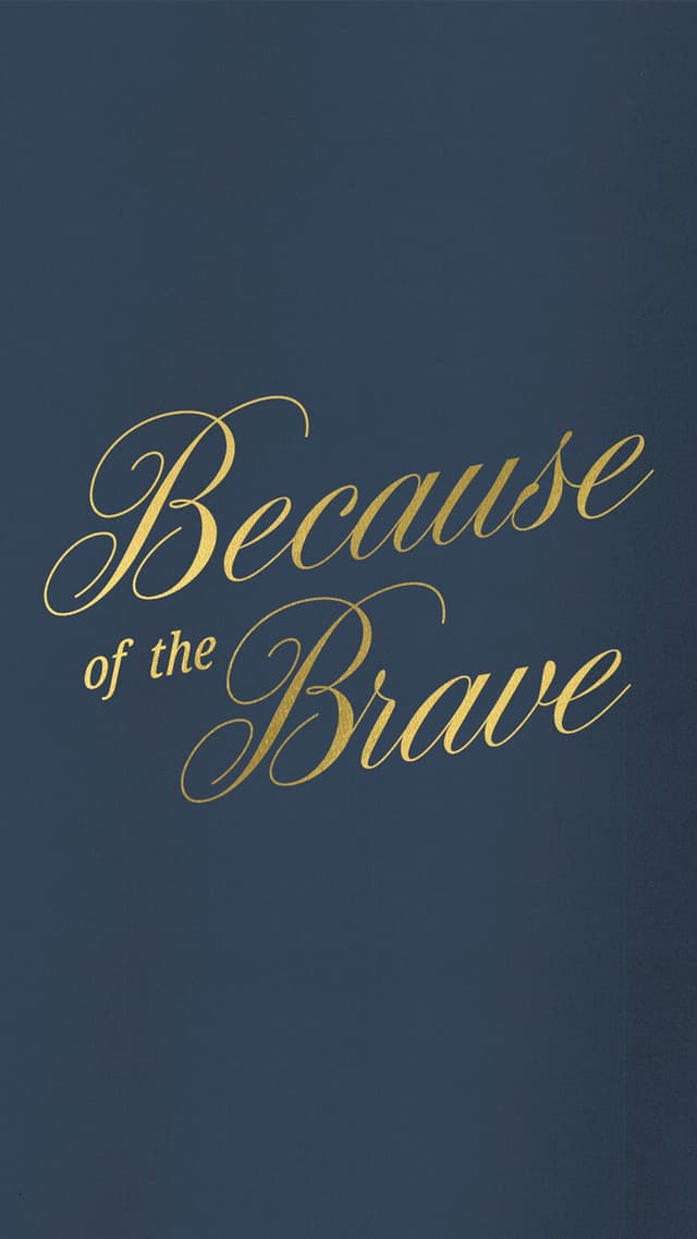 Home of the free because of the brave.