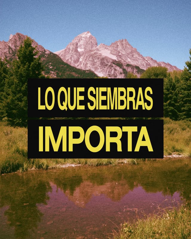1: Lo que siembras importa  2: El que siembra escasamente, también segará escasamente,  3: y el que siembra generosamente, generosamente también segará. - 2 Corintios 9:6  4: Dios honra un corazón generoso