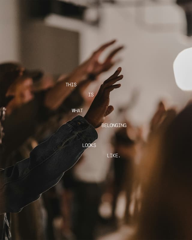 This is what belonging looks like.