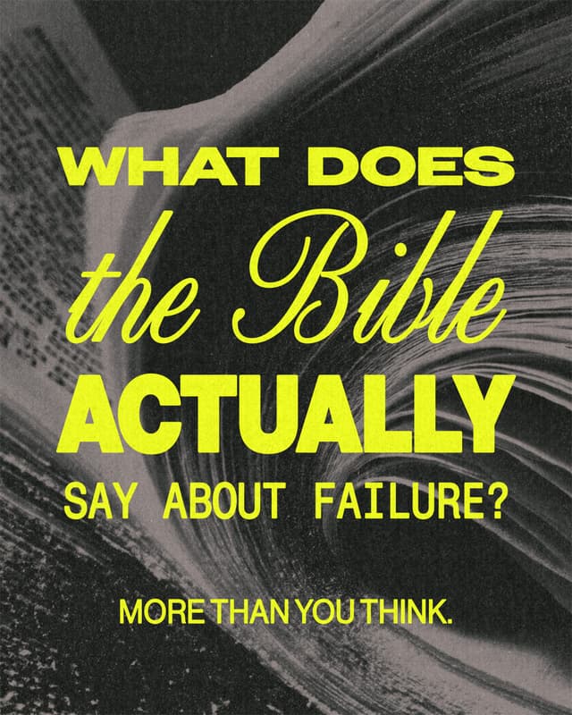 1. What does the Bible actually say about failure? More than you think.
2. 'Though the righteous fall seven times, they rise again.' - Proverbs 24:16. The falling is assumed. The rising is the point.
3. 'For I am the least of the apostles and do not even deserve to be called an apostle, because I persecuted the church of God.' - 1 Corinthians 15:9. Paul never stopped being amazed that God used him anyway.
4. 'The Lord is close to the brokenhearted and saves those who are crushed in spirit.' - Psalm 34:18. He doesn't pull back when you fall apart. He moves closer.
5. 'If we confess our sins he is faithful and just to forgive us our sins and purify us from all unrighteousness.' - 1 John 1:9. Not maybe. Not eventually. He simply does it.
6. 'My grace is sufficient for you, for my power is made perfect in weakness.' - 2 Corinthians 12:9. He doesn't work despite your weakness. He works through it.
7. 'Because of the Lord's great love we are not consumed, for his compassions never fail. They are new every morning.' - Lamentations 3:22-23. Tomorrow morning is a fresh start. Every single time.
8. 'There is now no condemnation for those who are in Christ Jesus.' - Romans 8:1. Not less condemnation. Not condemnation with an asterisk. None.
9. 'He who began a good work in you will carry it on to completion.' - Philippians 1:6. Your failure did not cancel the work. He's still building.
10. Failure is not the final word. Save this for when you need the reminder.