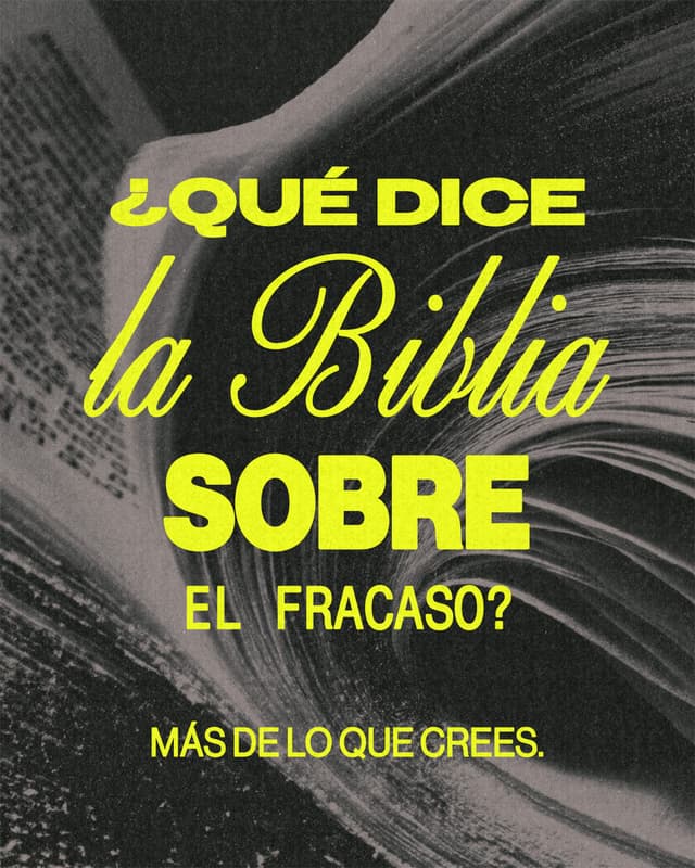1. ¿Qué dice la Biblia sobre el fracaso? Más de lo que crees.
2. «Porque siete veces podrá caer el justo, pero otras tantas se levantará.» - Proverbios 24:16. La caída se da por hecha. El levantarse es el punto.
3. «Porque yo soy el más pequeño de los apóstoles, que no soy digno de ser llamado apóstol, porque perseguí a la iglesia de Dios.» - 1 Corintios 15:9. Pablo nunca dejó de asombrarse de que Dios lo usara de todas formas.
4. «Cercano está Jehová a los quebrantados de corazón; y salva a los contritos de espíritu.» - Salmo 34:18. Él no se aleja cuando te derrumbas. Se acerca más.
5. «Si confesamos nuestros pecados, Él es fiel y justo para perdonar nuestros pecados, y limpiarnos de toda maldad.» - 1 Juan 1:9. No quizás. No con el tiempo. Simplemente lo hace.
6. «Bástate mi gracia; porque mi poder se perfecciona en la debilidad.» - 2 Corintios 12:9. Él no actúa a pesar de tu debilidad. Actúa a través de ella.
7. «Por la misericordia del Señor no hemos sido consumidos, porque nunca decayeron sus misericordias. Nuevas son cada mañana.» - Lamentaciones 3:22-23. Cada mañana es un nuevo comienzo. Siempre, sin excepción.
8. «Ahora, pues, ninguna condenación hay para los que están en Cristo Jesús.» - Romanos 8:1. No menos condenación. No condenación con asterisco. Ninguna.
9. «El que comenzó en ustedes la buena obra, la perfeccionará hasta el día de Jesucristo.» - Filipenses 1:6. Tu fracaso no canceló la obra. Él sigue construyendo.
10. El fracaso no tiene la última palabra. Guarda esto para cuando necesites el recordatorio.