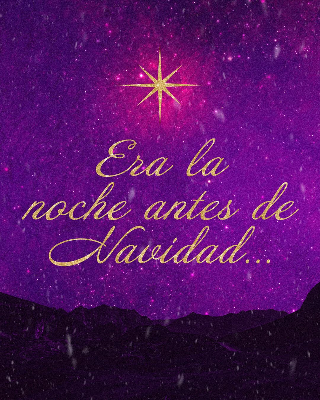 Era la noche antes de Navidad...