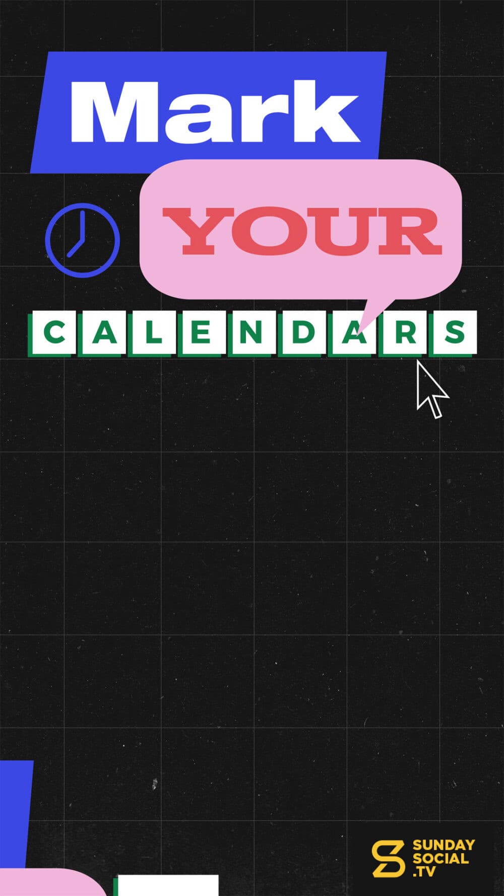 Mark your calendars: