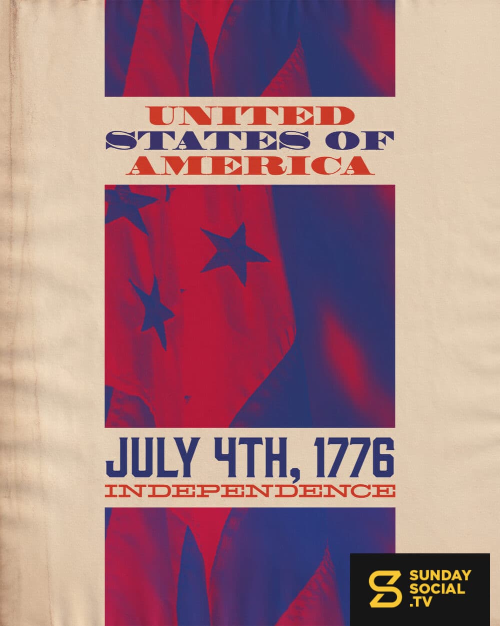 United States of America. July 4, 1776. Independence.