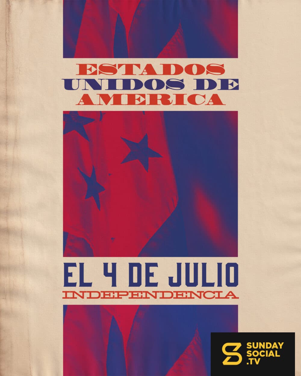 Estados Unidos de America. El Cuatro de Julio. Independencia.