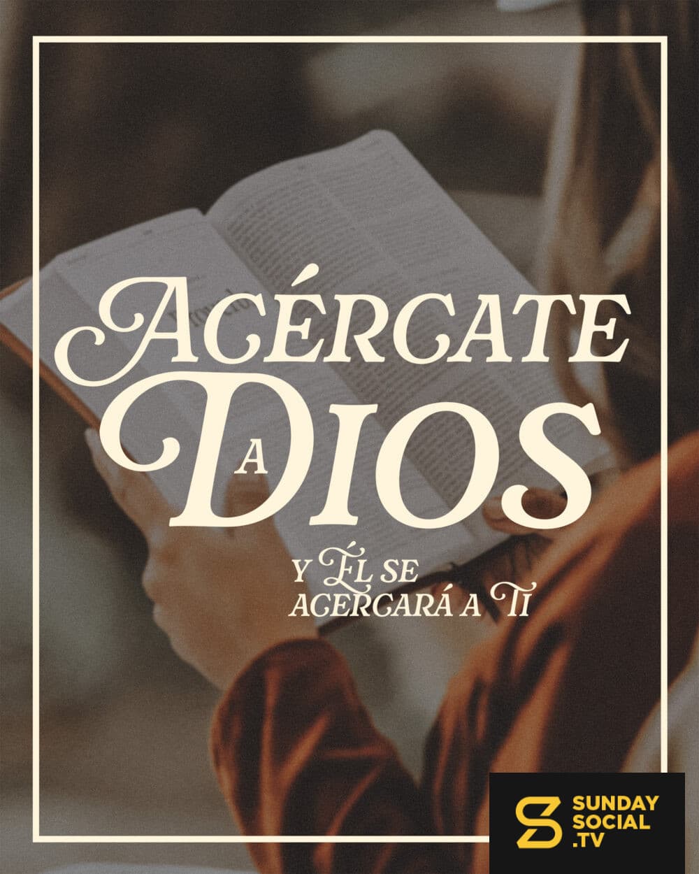 Acércate a Dios y Él se acercará a ti