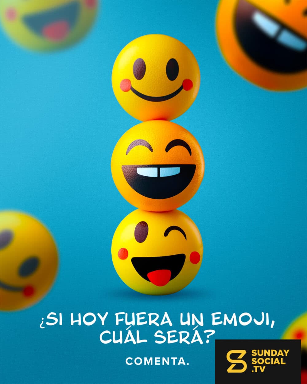¿Si hoy fuera un emoji, cuál será? Comenta.