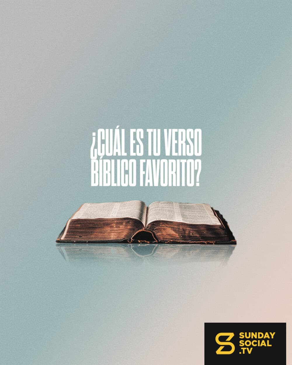 ¿Cuál es tu verso Bíblico Favorito?