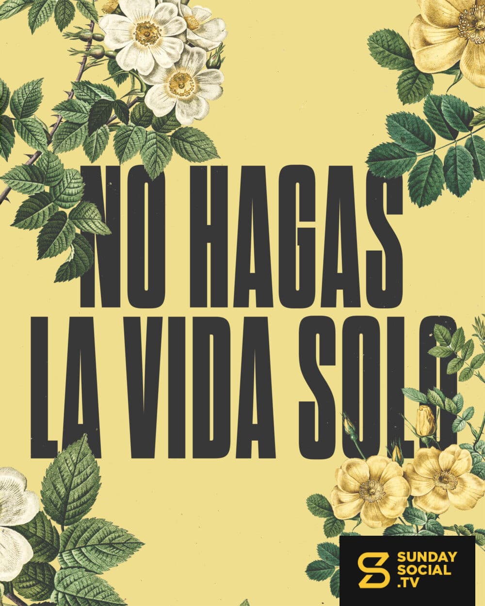 No hagas la vida solo